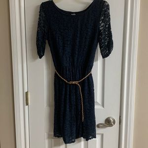 Navy Lace dress